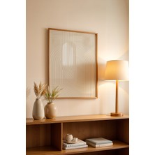 Bohemian Serisi Ahşap Çerçeveli Poster, Tablo NO:156