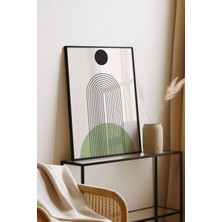 Bohemian Serisi Siyah Çerçeveli Poster, Tablo No:48