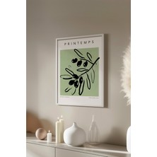 Bohemian Serisi Beyaz Çerçeveli Poster, Tablo No:63