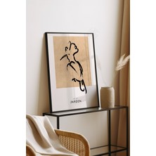 Bohemian Serisi Siyah Çerçeveli Poster, Tablo No:80