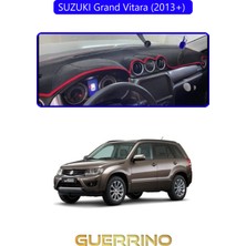 Suzukı Grand Vitara (2013+) Torpido Koruma Halısı Mavi Kenar