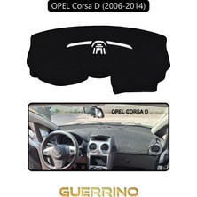 Opel Corsa D (2006-2014)TORPİDO Koruma Halısı Siyah Kenar
