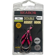 Seabor Double Assist Hook 2 Adet Ikili Assist Iğne