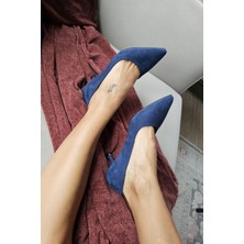 10 670 Topukla Kadın 6 cm Kadeh Topuk Stiletto