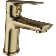 Tandem Lavabo Bataryası Mat Altın
