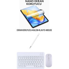 Honor Pad X8 10.'' AGM3-W09 Uyumlu Ekran Koruyucu Klavye Mouse Set