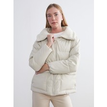 Lc Waikiki Yeni Sezon Dik Yaka Oversize Kadın Şişme Mont
