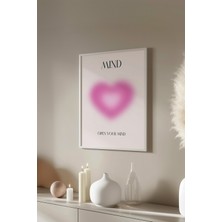 Aura Serisi Beyaz Çerçeveli Poster, Tablo NO:159