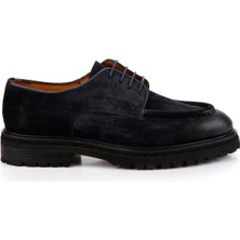 Lacivert Hakiki Deri Erkek Casual Ayakkabı E01901404402