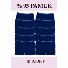 Erkek Likralı Boxer 10'lu Paket