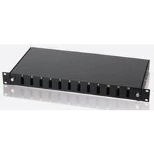 Uranıum PPR12PSCDX 12 Port F/o Sc Dx RAL9005 Patch PANEL(10F-SB1U12PSCDX-REA)