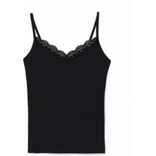 Jolly Essential Dantel Detaylı Askılı Pamuklu Bluz