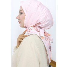 Dijital Rayon Eşarp 70308-10 Pudra