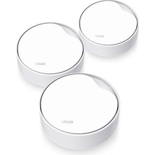 Tp-Lınk Deco X50-POE AX3000 Mesh Ev Wı-Fı 6 Sistemi (Üçlü)
