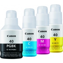 Canon Gı-40 GM4040 G7040 G5040 G6040 4 Renk Mürekkep