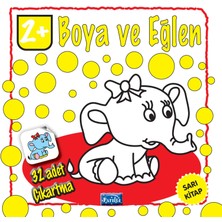 Boya ve Eğlen Sarı Kitap