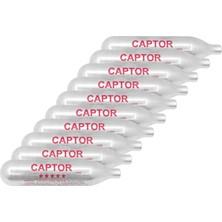 Captor 12 gr Co2 Airsoft Tüpü 10'lu