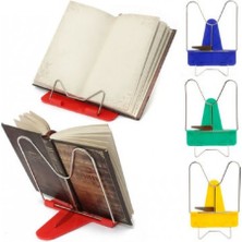 Katlanır Metal Kitap Okuma Standı