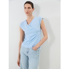 Lc Waikiki Yeni Sezon Kruvaze Yaka Bluz