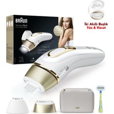 Ipl Silk·expert Pro 5, Evde Tüy Alma, 2 Başlık ( Yüz&vücut) Epilasyon Cihazı Uzun Ömürlü Kullanım,  Çanta, Venus Tıraş Makinesi,  + Mutfak Tartısı (Onerous)