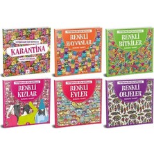 Yetişkinler Için Boyama Seti 6'lı