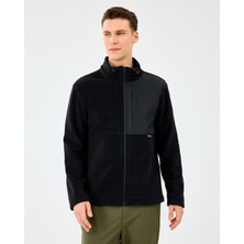 Skechers M Polar Jacket Erkek Siyah Mont S2520130-3817