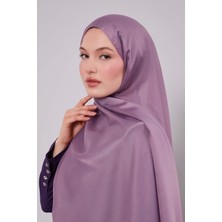 A.menekşe Düz Premium Abiye Şal