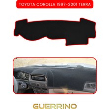 Toyota Corolla (1997-2001) Terratorpido Koruma Halısı Kırmızı Kenar