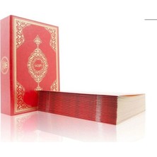 Hatmi Şerif Çanta Boy Özel Kutulu Karton Ciltli renkli Kuranı Kerimler