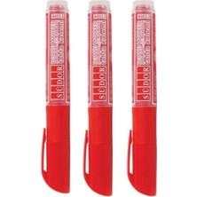 Südor Kartuşlu  Tahta Kalemi , Tüplü Tahta Kalemi Bordmarker 3 Adet