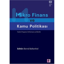 Mikro Finans ve Kamu Politikası