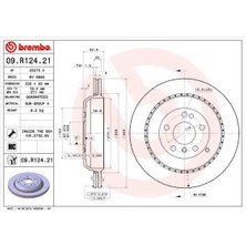 Brembo 09R12421 - Fren Dıskı Arka 4-Matic Mercedes X164 W251 W164