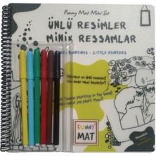 Ünlü Resimler Minik Ressamlar - Funny Mat Mini Set (Aktivite Seti)