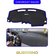 Chevrolet Kalos Torpido Koruma Halısı Mavi Kenar