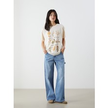 Lc Waikiki Yeni Sezon Baggy Fit Kadın Jean Pantolon