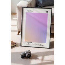 Aura Serisi Siyah Çerçeveli Poster, Tablo No:67