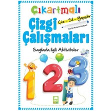 Çıkartmalı Çizgi Çalışmaları Sayılarla Ilgili Aktiviteler