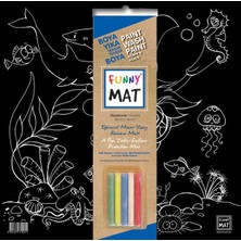 Funny Mat Black Okyanus (Tebeşirli)