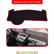 Honda Jazz 2002-2008TORPİDO Koruma Halısı Kırmızı Kenar