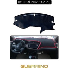 Hyundai I20 2014-2020TORPİDO Koruma Halısı Siyah Kenar
