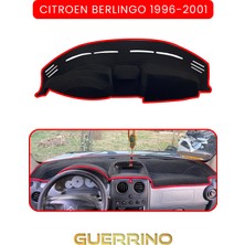 Cıtroen Berlingo 1996-2001TORPİDO Koruma Halısı Kırmızı Kenar