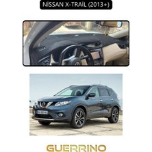 Nissan X-Trail 2013+TORPİDO Koruma Halısı Siyah Kenar