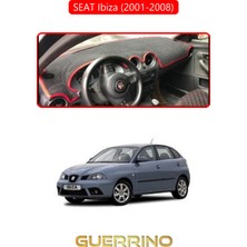 Seat Ibiza (2001-2008)TORPİDO Koruma Halısı Kırmızı Kenar