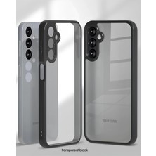 Samsung Galaxy S25 Fe Uyumlu Arkası Şeffaf Parmak Izi Yapmayan Kapak Kılıf