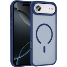Nezih Case Apple Iphone 17 Air Kılıf Kamera Çıkıntılı Magsafe Şarj Destekli Metal Tuşlu  Yumuşak Mat Kapak