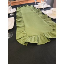 Etrafı  Fırfırlı Runner - Sıvı Itici Özlliğe Sahip