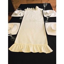 Iki Tarafı Fırfırlı Runner - Sıvı Itici Özlliğe Sahip