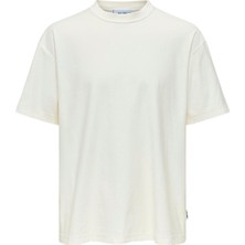 Only & Sons Onsdawud Loose Washed Ss Tee Erkek White T-Shirt - 22032313