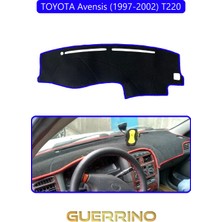 Toyota Avensis (1997-2002) T220TORPİDO Koruma Halısı Mavi Kenar