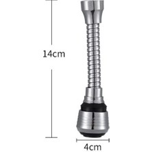 Hortumlu Esnek Su Tasarruflu 2 Modlu Musluk Başlığı